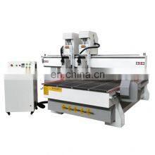 New Design Aluminium Composite Panel Woodworking Engraving Machine Double Heads Rotary CNC Router thumbnail-2