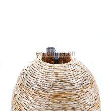 New Style Hand Woven Lamp Covers Natural Decorative Pendant Lamp Rattan Lampshade thumbnail-4