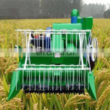 Large Output Capacity Portable Engine Combine Rice Mini Harvester Machine thumbnail-1