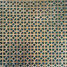 Metal Decoration Hole Plate Galvanized Square Hole Plate thumbnail-3