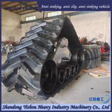 Corn Harvester Modified With Anti Sinking Half Chain Rail Mud Leveling, Stable and Reliable thumbnail-1