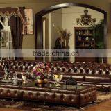 Antique Home Furniture Chesterfield Sofa Set/Home Furniture Antique Appearance Leather Sofa thumbnail-6