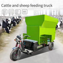Self - Weighing Cattle and Sheep Grass Spreading Vehicle, Double - Sided Discharging Electric Feeding Machine, Livestock Farming Equipment and Pasture Grass Feeder thumbnail-2