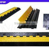Stage Cable Protector/2 Channels PVC Cable Ramp/high Quality Cable Protector/original Plastic Cable Bank thumbnail-4