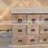 RE-1526 Vintage Living Room Furniture Recycled Elm Cabinet With 18 Drawers Most Popular thumbnail-6
