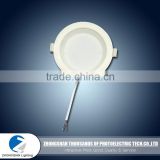 Advanced 12W 60LEDs PC milky cover integrated recessed led downlights