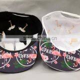 Latest Design Cute Animal Red-crowned Crane Embroideried Man Women Lovers Flat Snapback Hats thumbnail-3