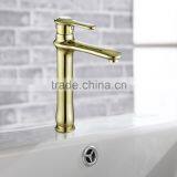 Sanitary Ware Solid Brass Single Hole Mounted Durable Basin Tap thumbnail-3