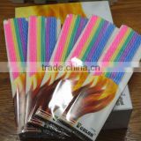 Wholesale chap plastic transparent plastic bag packaging for birthday candles/ birthday candles packaging bag wholesale