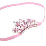 Hot-sales Baby Crown Headband Baby Princess Crown Hair Band Children Diamond Hair Accessory Wh-1838 thumbnail-3