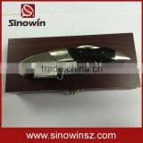 Welcome Logo Wine Corkscrew Ebony Wood Hottest thumbnail-3