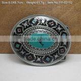 Fashion Metal Designer Gold Plate Belt Buckles thumbnail-4