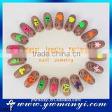 Fashion candy-colored nail DIY 3D nail art decoration jewelry L0011