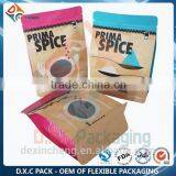 Hot New Products F or 2015 Stand Up Pouch With Window For Snack Food thumbnail-3