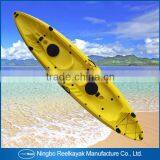 2015 Professional Sit On Top Kayak Plastic Fishing Boat Family 3 Persons Boat Hot Sale Good Quality LLDPE 3m-4m thumbnail-2