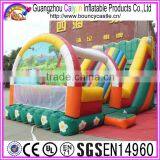 Outdoor Slide Inflatable Dry Slide With Arch Tent Cover thumbnail-2