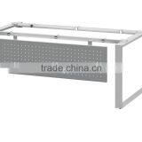 Sale Well Office Manager Desk Steel Legs /high Manager Office Table Steel Legs