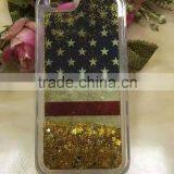 USA UK Flag Liquid Glitter Stars Bling Moving Latest Design TPU Case Cover For IPhone & Samsung thumbnail-4