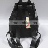 Wholesale Black Polyester Drawstring Backpack thumbnail-2