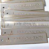 Custom Made Gold Foil Stamping Paper Label