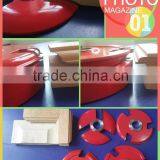 4 Pcs Door Frame and Panel Raising Cutter Set 1-1/4" Hole Size thumbnail-1