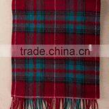 Wholesale Cashmere Red Tartan Scarf WCS14112219 thumbnail-3
