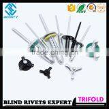 HIGH QUALITY FACTORY ALUMINUM TRIGRIP RIVETS FOR GLASS CURTAIN WALL