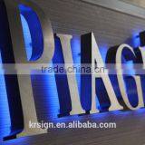 LED Backlit Stainless Steel Letter Sign 3D Letter Signs Quality Choice thumbnail-2