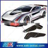 Real Carbon Fiber Car Front Splitter Flap