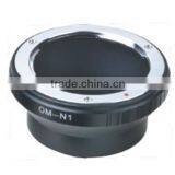 Camera Bayonet Lens Adapter Ring OM to N1