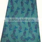 Orange Color Litter Sequin Flower Indian Fabric Silk African Fabric CL4069 Aqua thumbnail-1