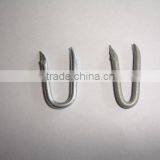 Barbed U-shape Nails/Square Bottom U Shaped Nail (ISO9001) Quality Choice thumbnail-2