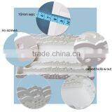 Pastoral Style Carving White Serving Tray thumbnail-5