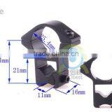 2pcs Low Profile 25.4mm 1" Scope Rings Fits 11mm Dovetail Rail Scope Mount Free Shipping thumbnail-3