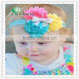 Top Baby Girls Beautiful Flower Headband,ribbon Bow Hair,fashion Ribbon Flower Headband thumbnail-6