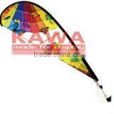 Outdoor Advertising Flag Banner Stand for Wall