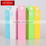 Novelty Milk Box Shape Smart Power Bank for Laptop