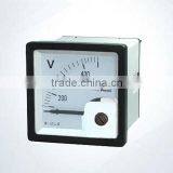 Square Analog Pointer Ammeter and Voltmeter