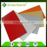 Greenbond Metal Cladding Plastic Exterior Wall Panel Aluminum Composite Sheet thumbnail-1