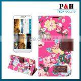 High Quality Pretty Printed Wallet Leather Stand Case for Samsung Galaxy E7 thumbnail-5