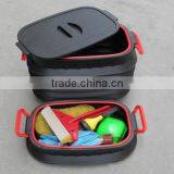 18L Collapsible Plastic Boot Organiser Car Back Seat Organiser/ Portable Organizer thumbnail-1