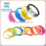 2016 Promotional Oval Shape Lighting Halloween Bracelet With LED, Colorful Light Party Up Halloween Bracelet For Gifts thumbnail-6
