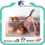 Mesh Small Drawstring Bags for Fruits and Vegetables