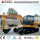 High Quality&China Cheap 8 Ton 0.25 m3 Wheel Excavator,crawler Excavator With Yanmar1 Engine thumbnail-3