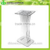 DDL-0091 Trade Assurance Modern Glass Pulpit Podiums thumbnail-1