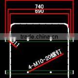 Customized Manufacture RF-16 Public Telephone Booth Noise Reduction Kiosk Intercom Security Tourist Attraction Booth thumbnail-5