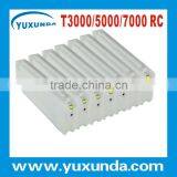 Newest!! YUXUNDA New 700ml Refillable Cartridge With Ink Bag and Reset Chip for Epson SC-T3000 SC-T5000 SC-T7000 thumbnail-1