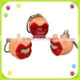 Promotinal Novelty Plastic Squeezable Keyring thumbnail-1