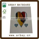 Wholesale 4 Ply Single Paper Photo Frame Pre Cut Mat Board Kits thumbnail-5