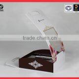 Customized Gift Box Cosmetics Packaging Printing Cardboard Portable Paper Box With Window